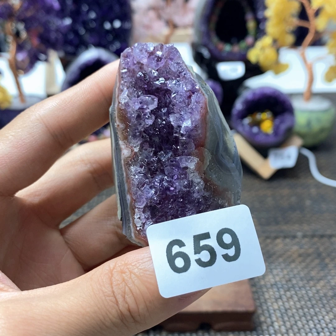 未镶嵌紫晶大型摆件（非配饰）
