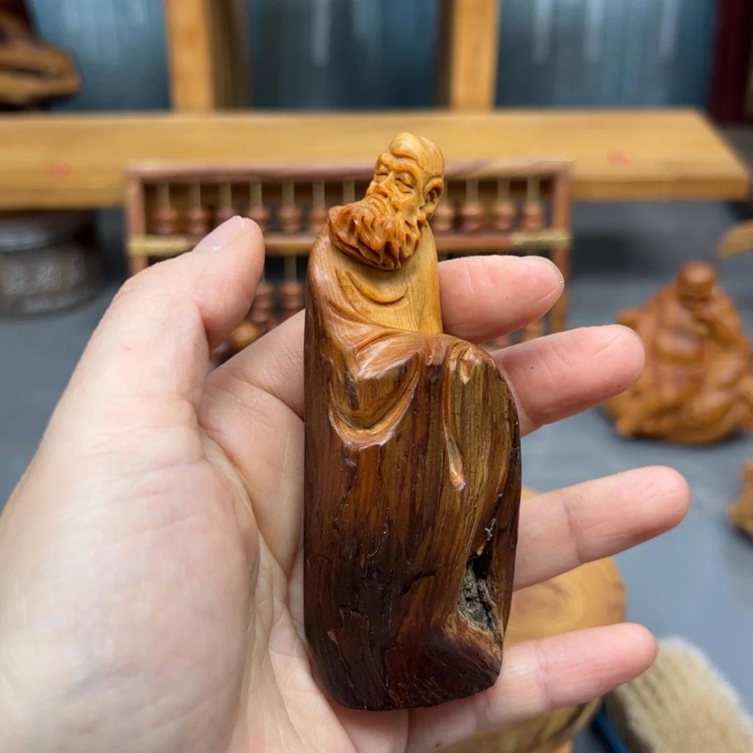 柏木崖柏木摆件手把件24