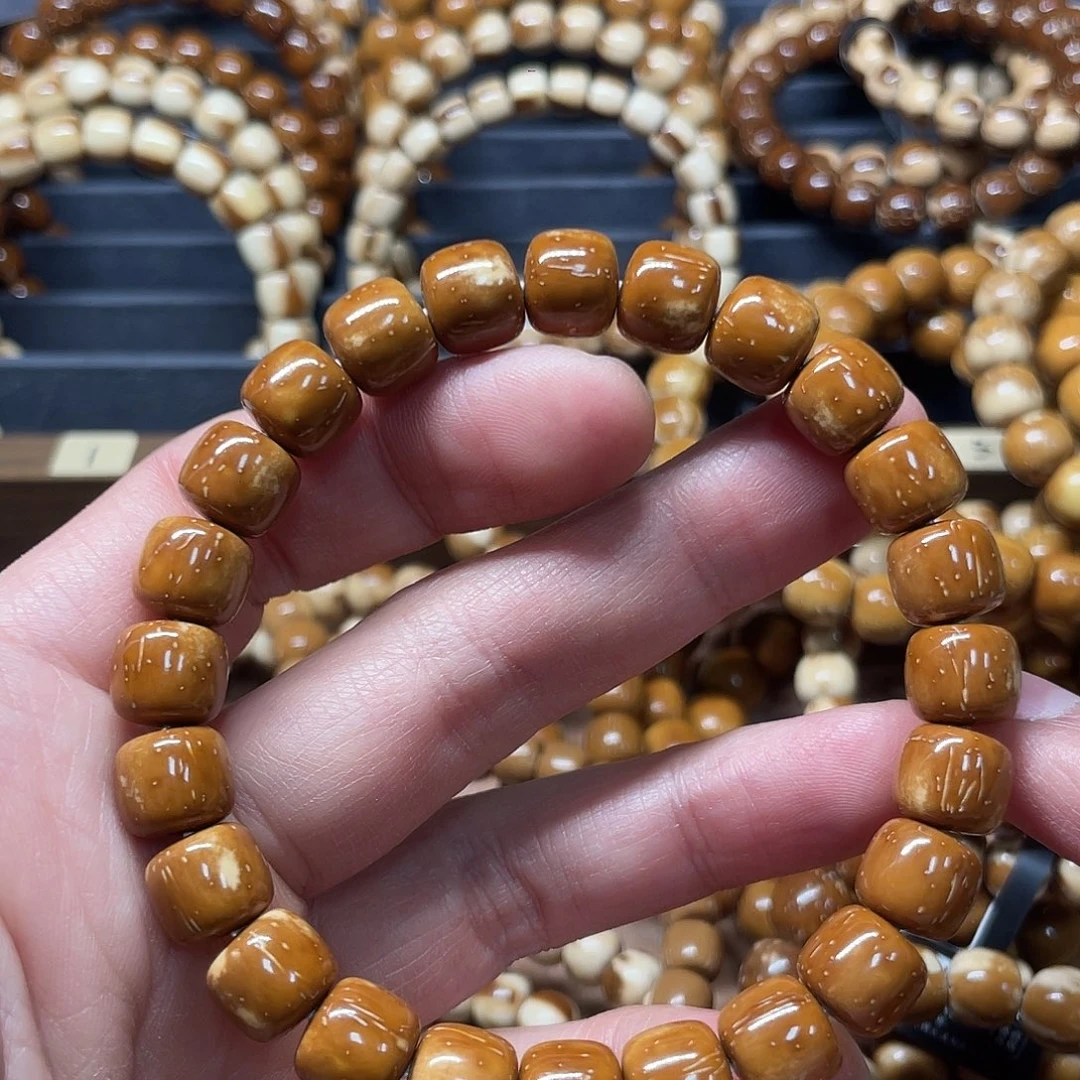 紫金鼠吊坠实心紫金鼠手串10