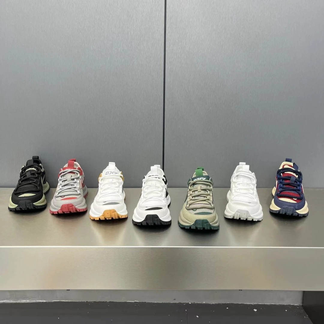 2025夏季新款低帮透气网面轻质帅气潮流男款舒适百搭运动风休闲鞋