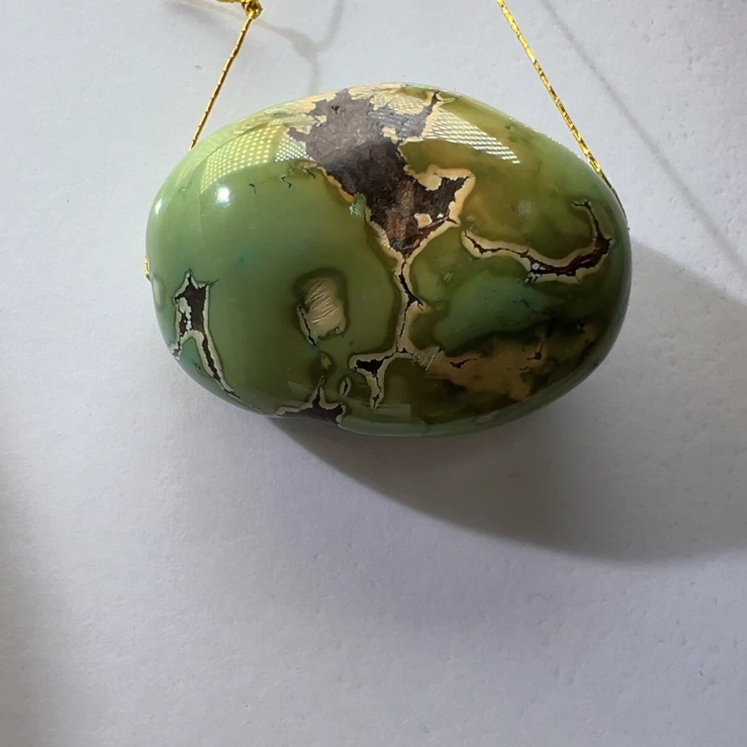 绿松石未镶嵌挂件