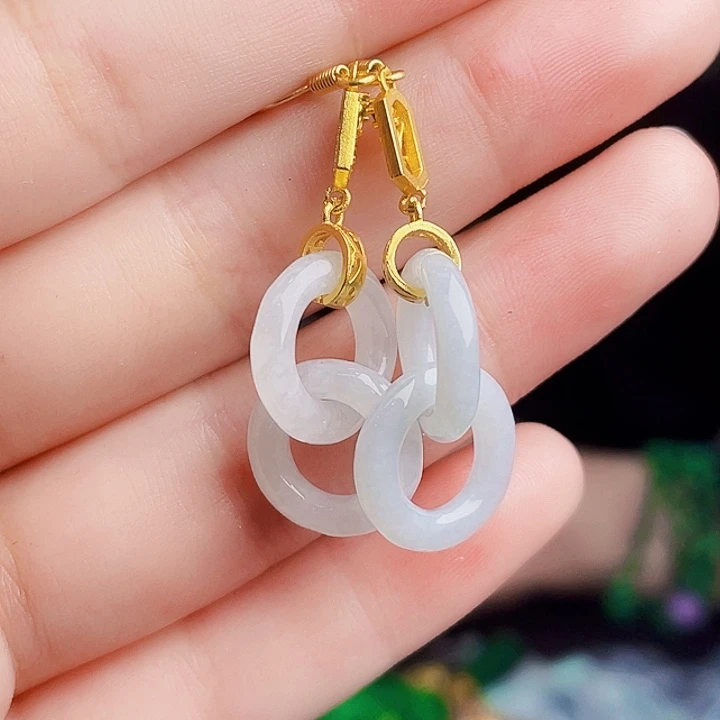 翡翠银S925镶嵌颈饰多样性