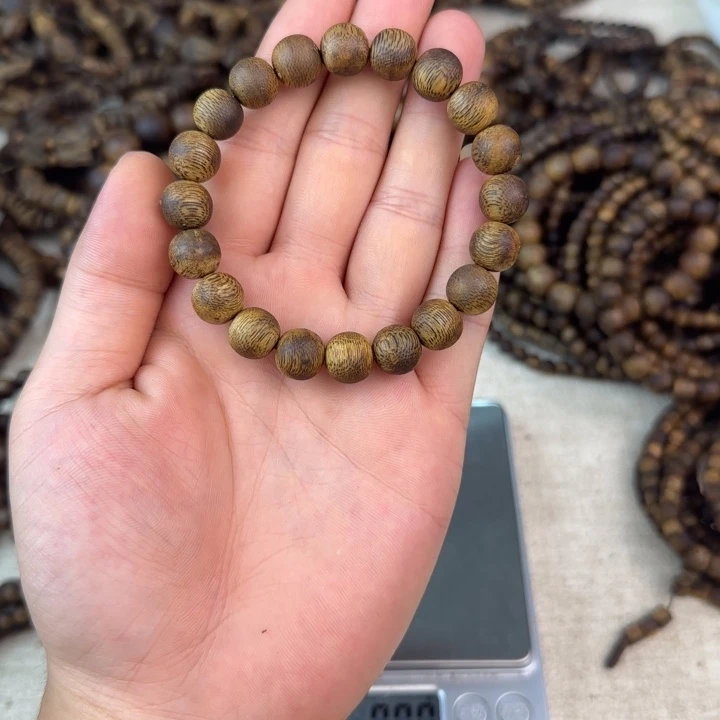 沉香碎屑沉香乌身1.0mm圆珠