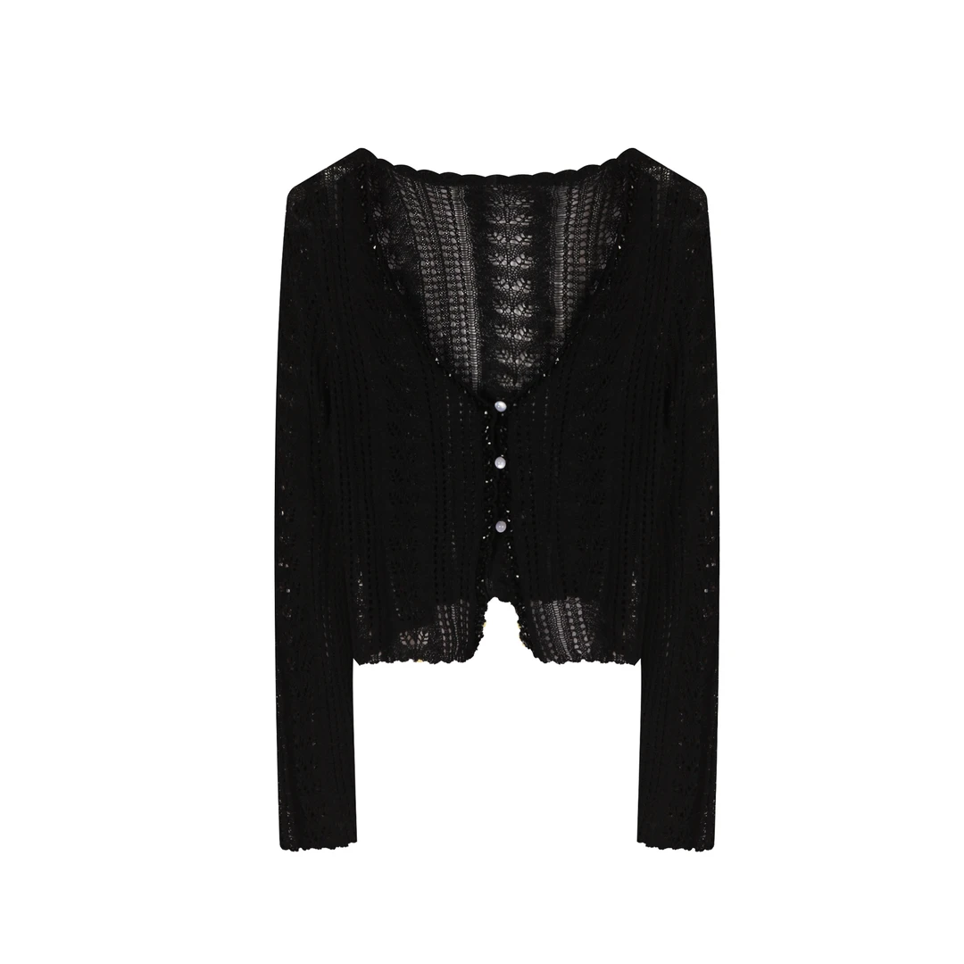 冰冰●针织衫预C5ZZS4668A短款时尚百搭夏季薄款春夏休闲通勤