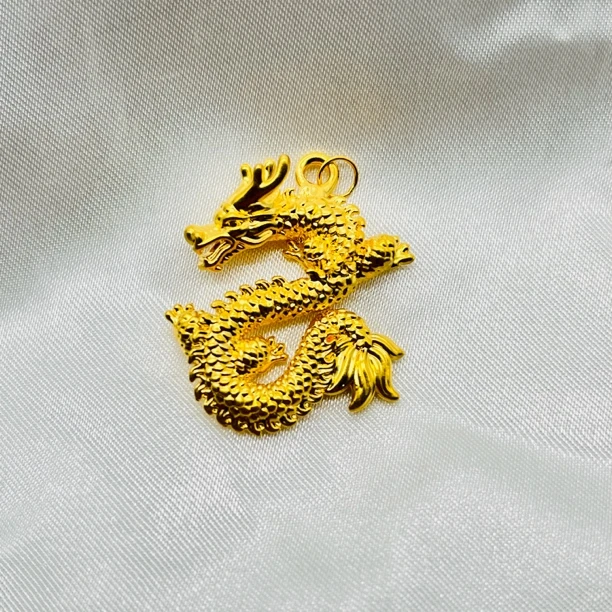 足金饰品/立体龙吊坠/2.09/1B5E2985/h