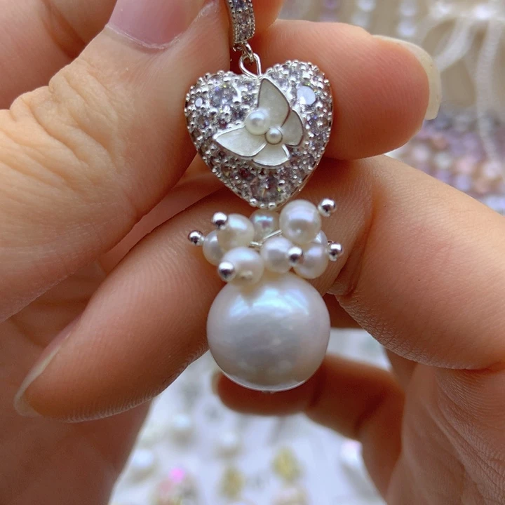 淡水珍珠未镶嵌颈饰