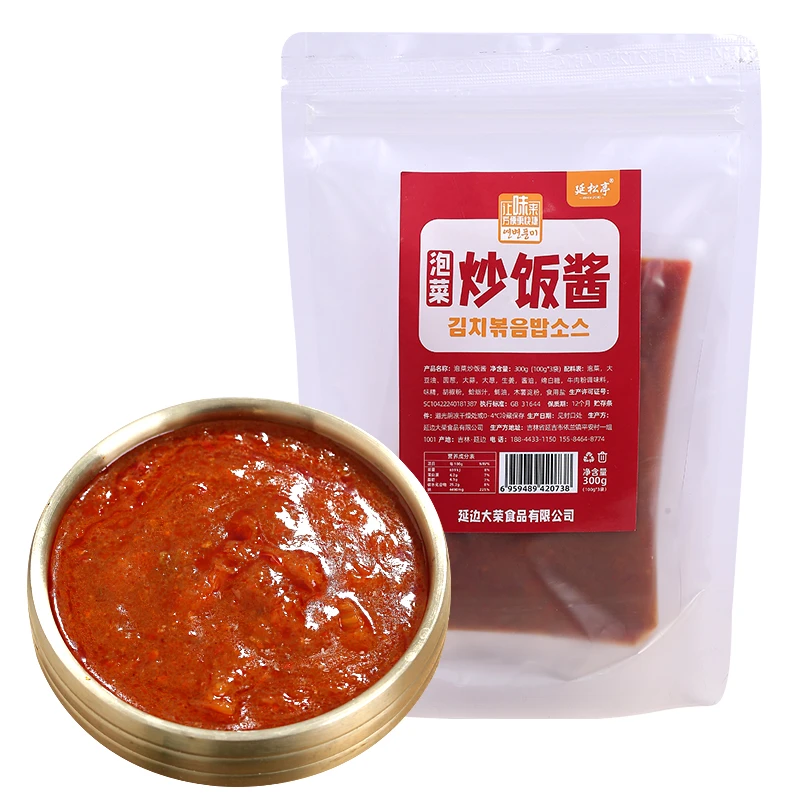 辣白菜炒饭酱延边特色炒饭料泡菜饭酱料