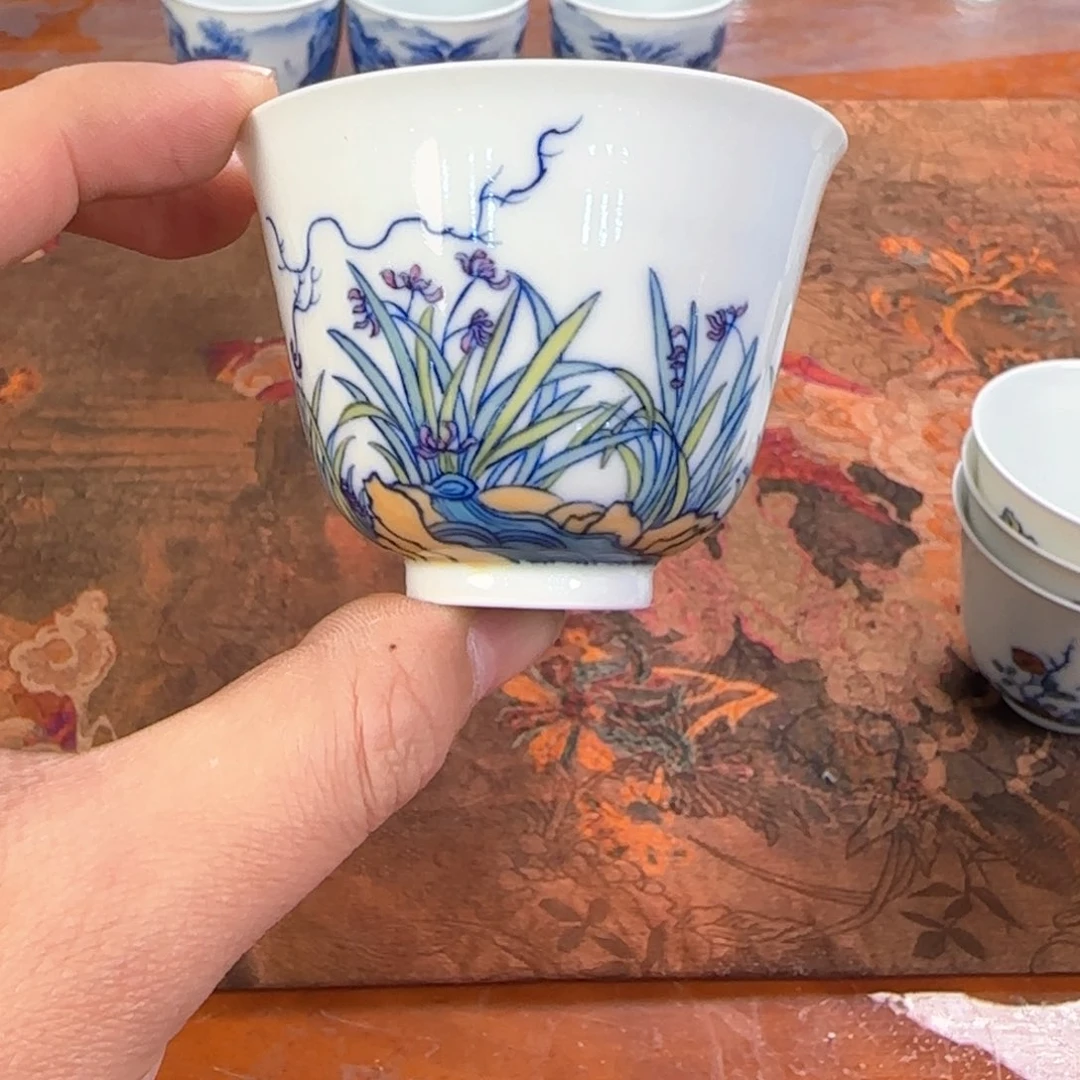 杯子景德镇手工手绘