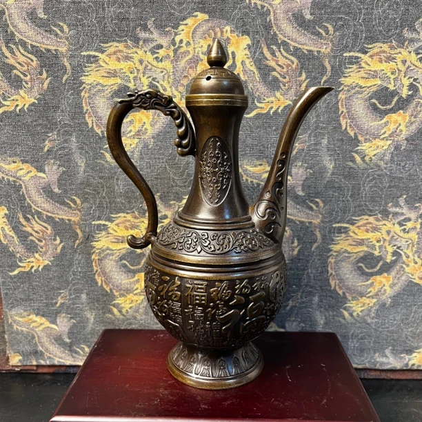 【闪购链接】铜酒壶摆件