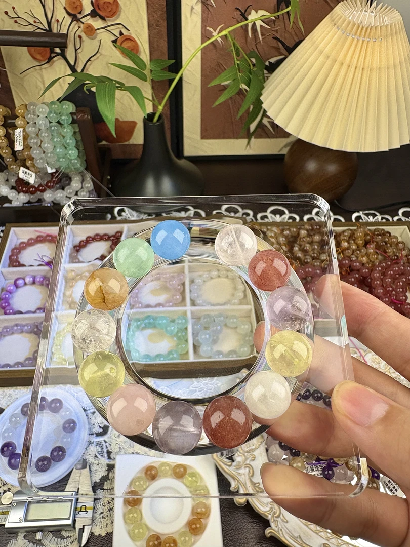【心动信号】多宝水晶设计手串 珠宝多样性 发其一
