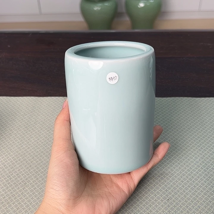 龙泉云间青瓷小米茶器