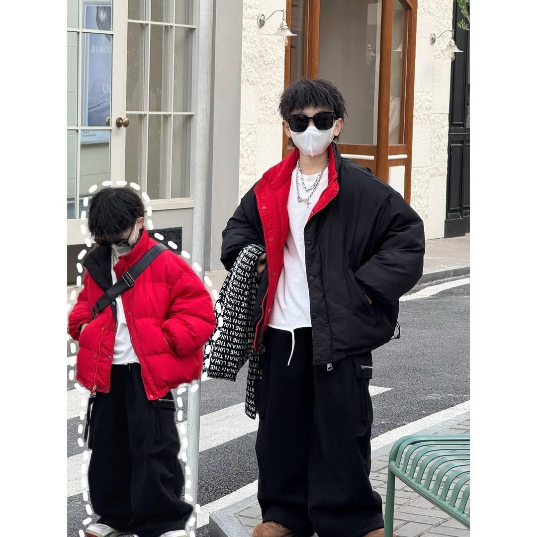 现货 THE LUHAN【那年冬日】冬季90绒亲子羽绒服中大男童棉服25752