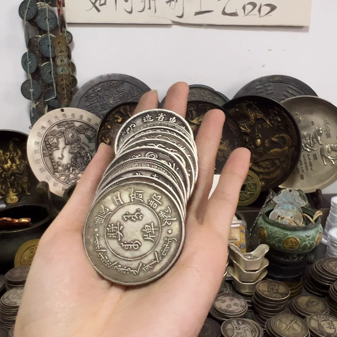 金属复古工艺品龙洋