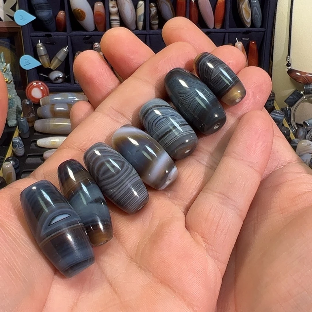 天***品玛瑙/玉髓未镶嵌颈饰