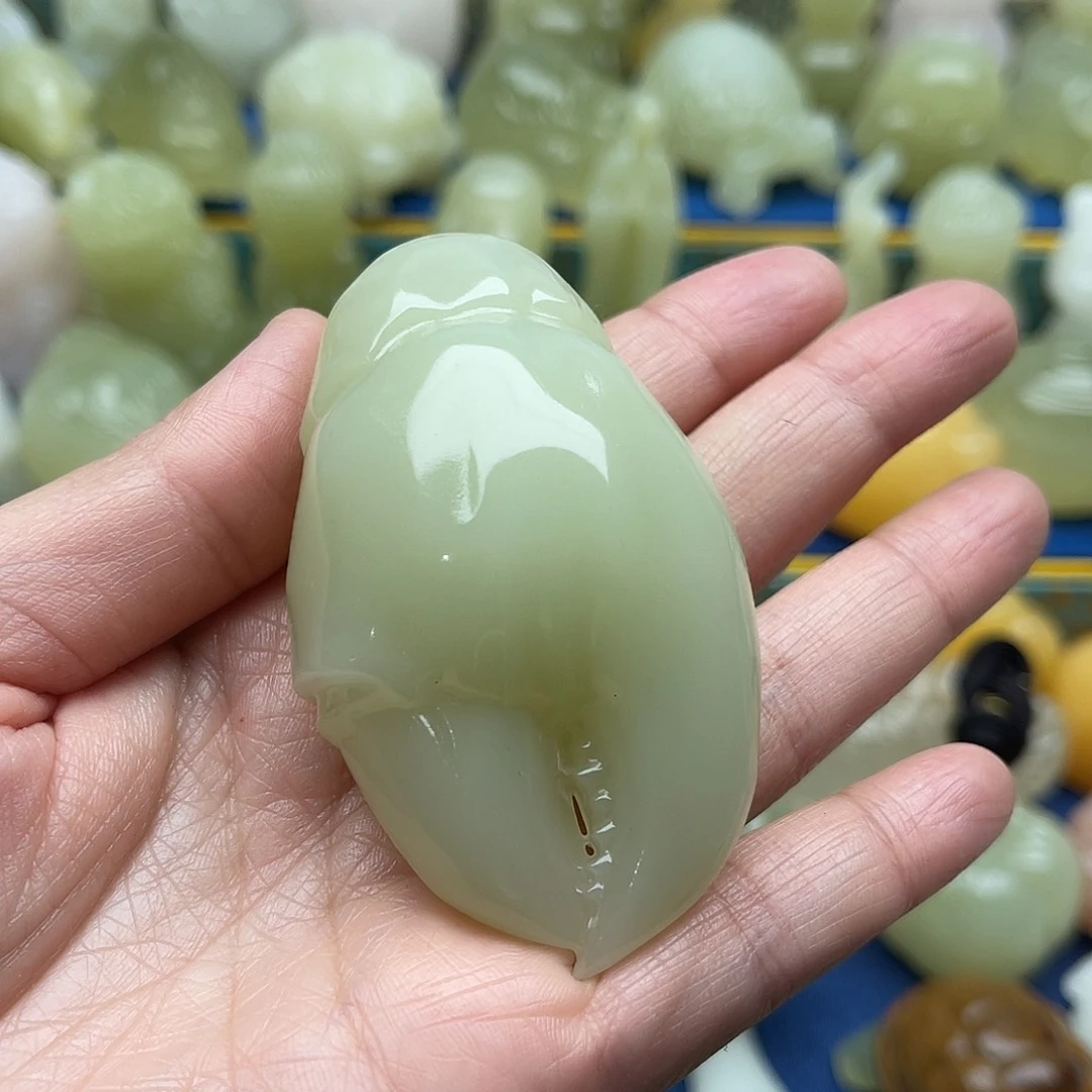 玉天然桌面小摆件