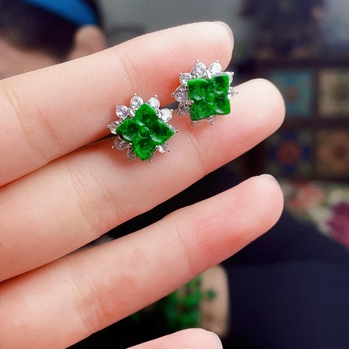 翡翠银S925镶嵌颈饰多样性