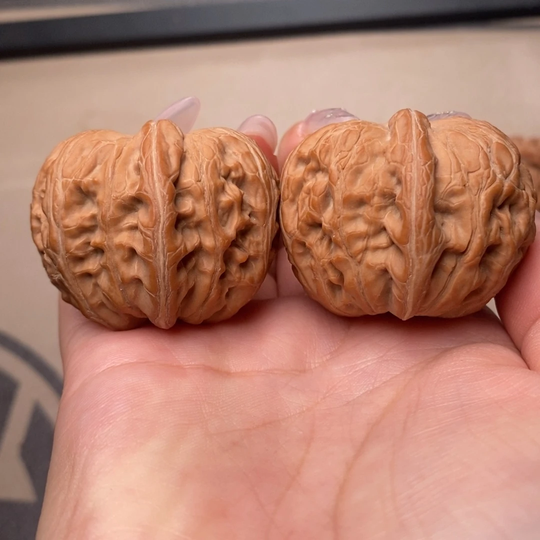 把件文玩核桃元宝43 S3号