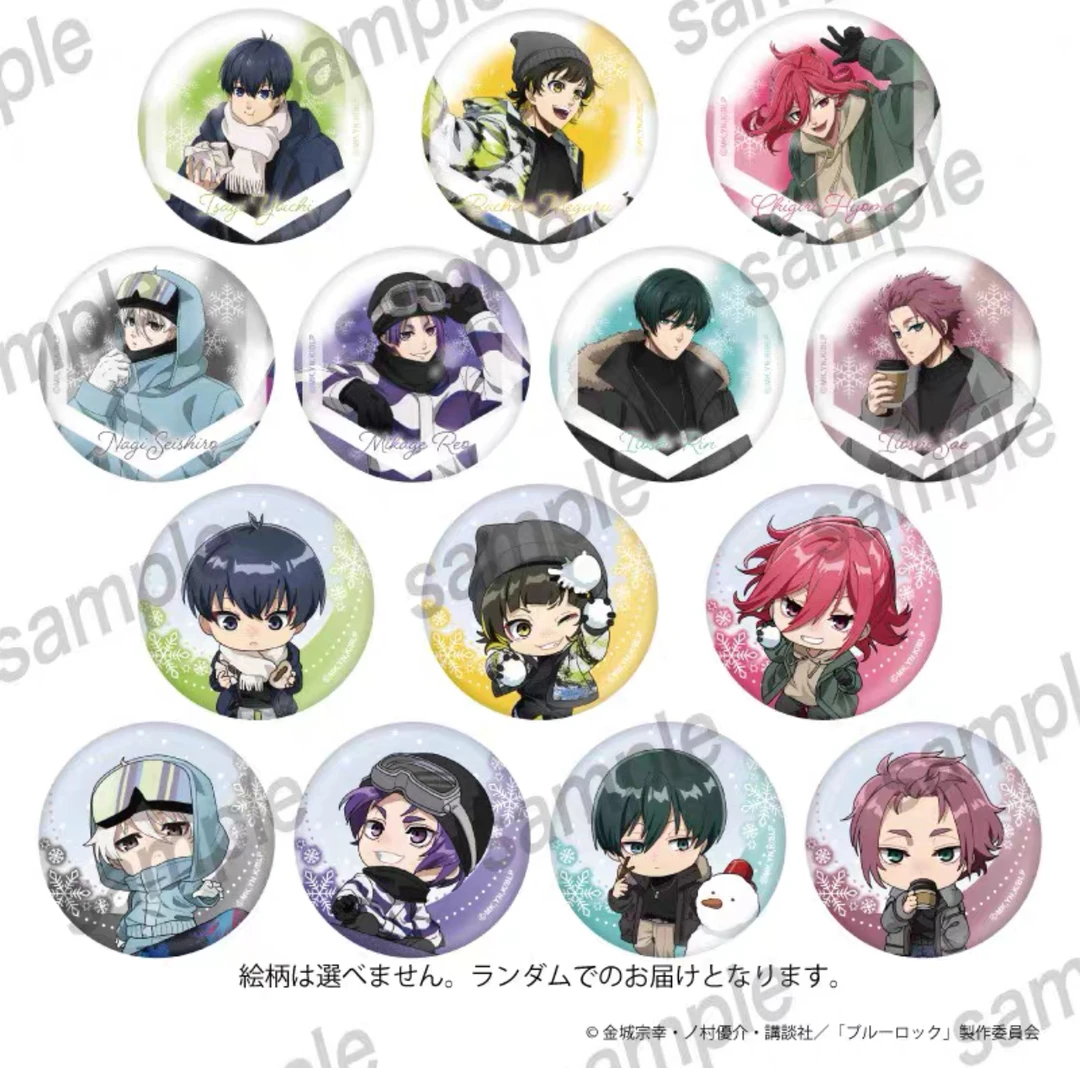 【拆包日谷】《蓝色监狱》卡拉OK滑雪吧唧盲盒（代拆）