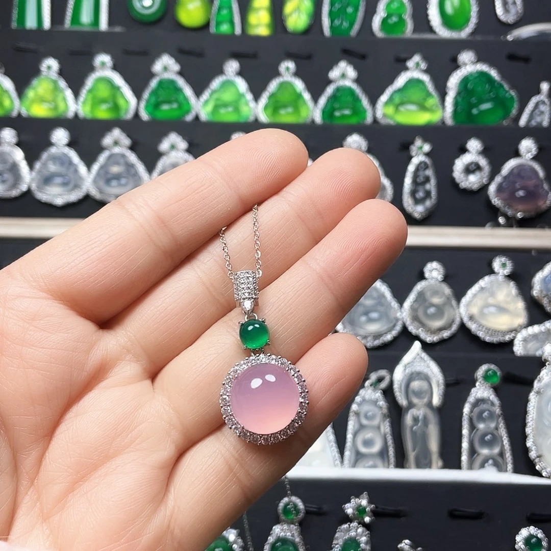 玛瑙/玉髓颈饰合金