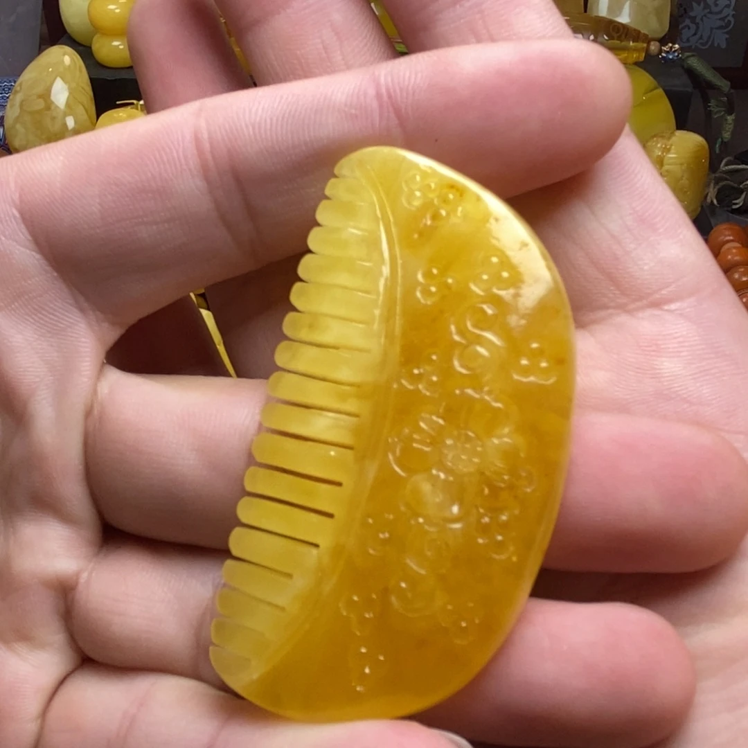 琥珀未镶嵌裸石蜜蜡