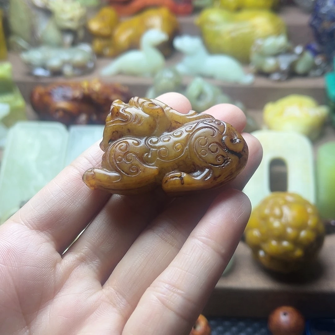 白玉菩提吊坠28。。