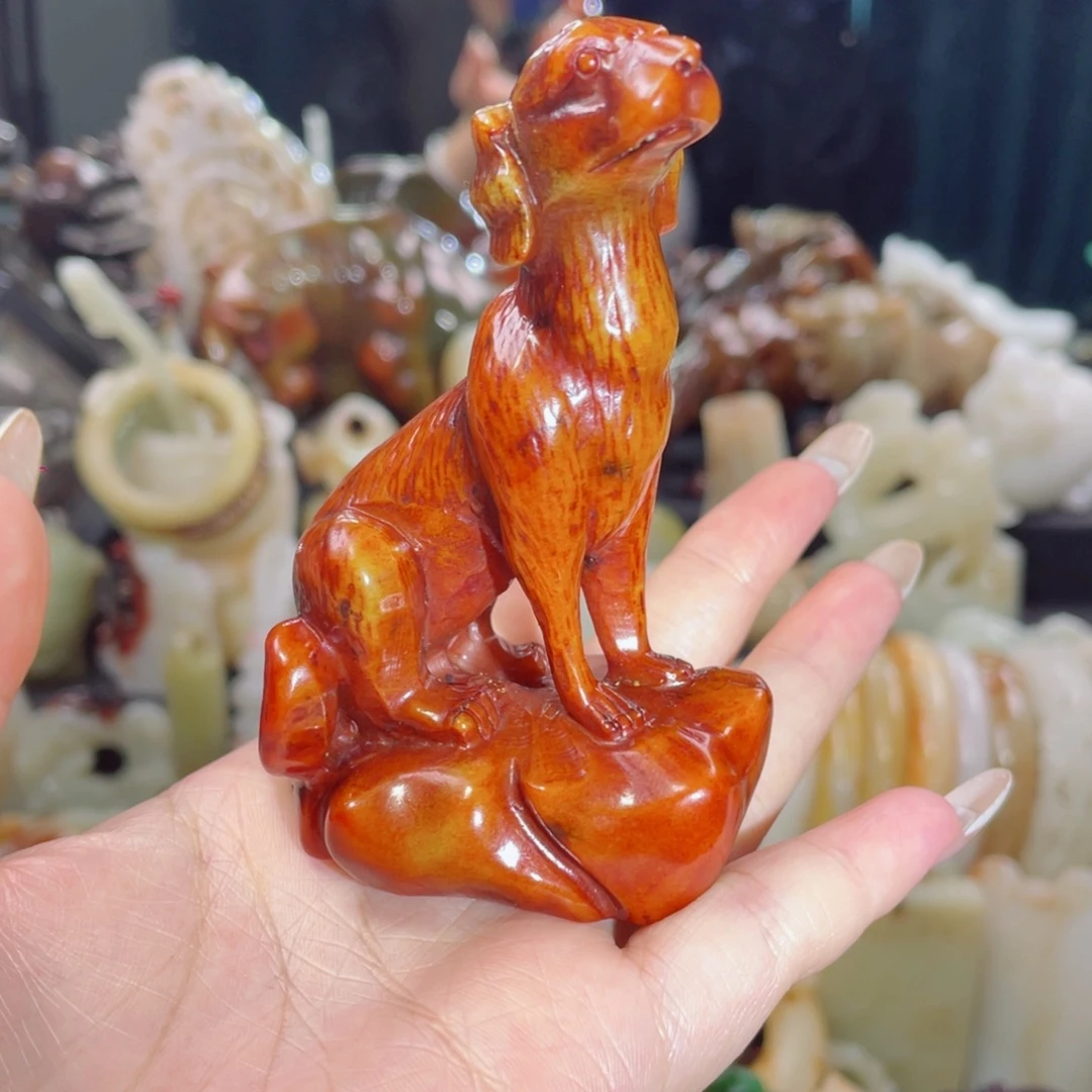 也***品和田玉未镶嵌把件