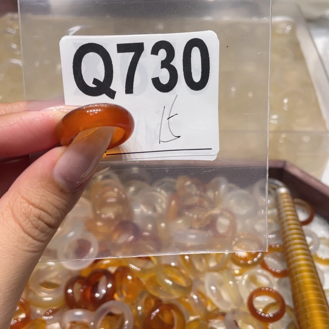 玛瑙/玉髓未镶嵌戒指730