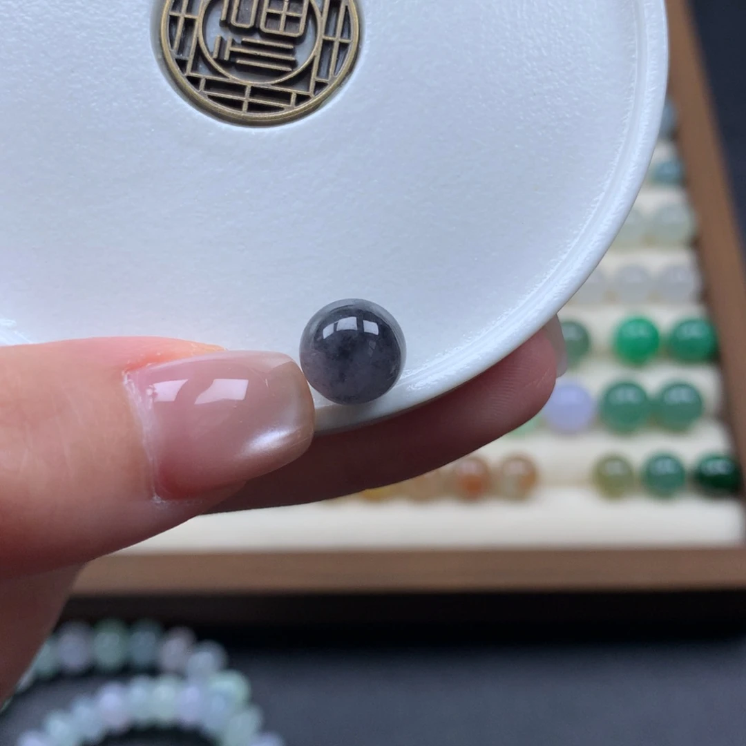 散珠翡翠天然翡翠卡9.6