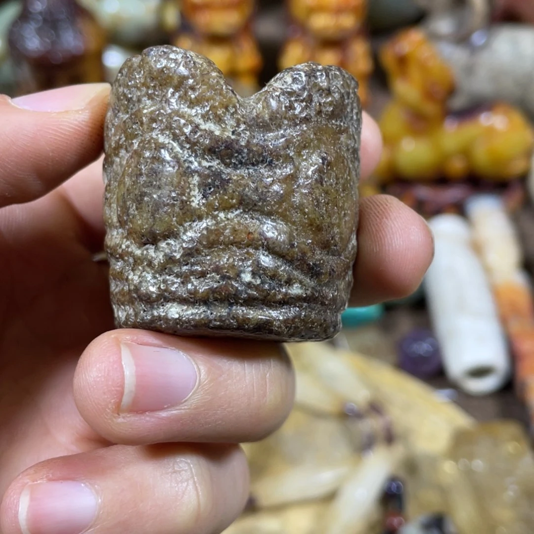 和田玉吊坠(不含链)未镶嵌