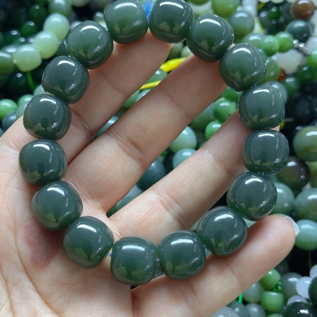 和田玉手链未镶嵌