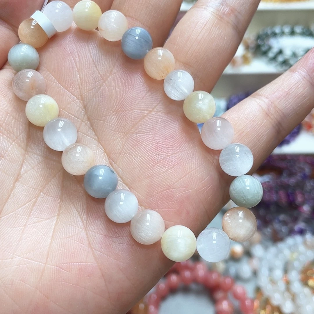 未镶嵌手链水晶兔毛