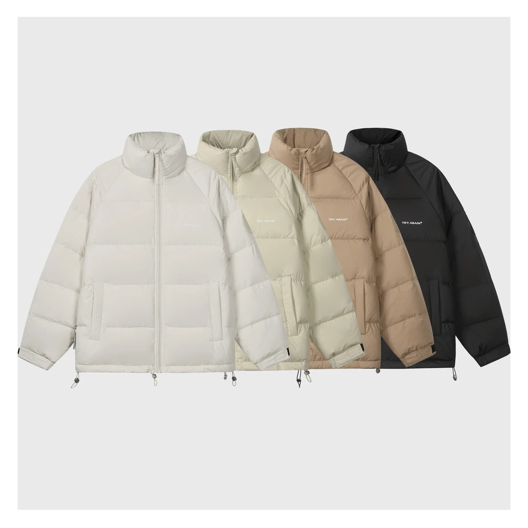 QIBIBA/七比八冬季休闲立领短款90白鸭绒羽绒服32-2【衣选数科】