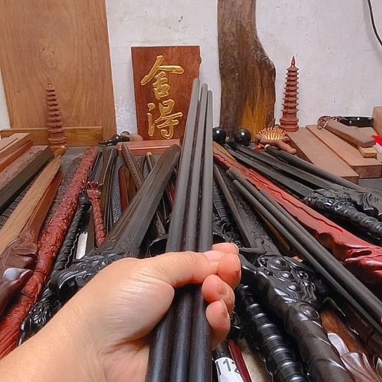 紫光檀木木木细棍