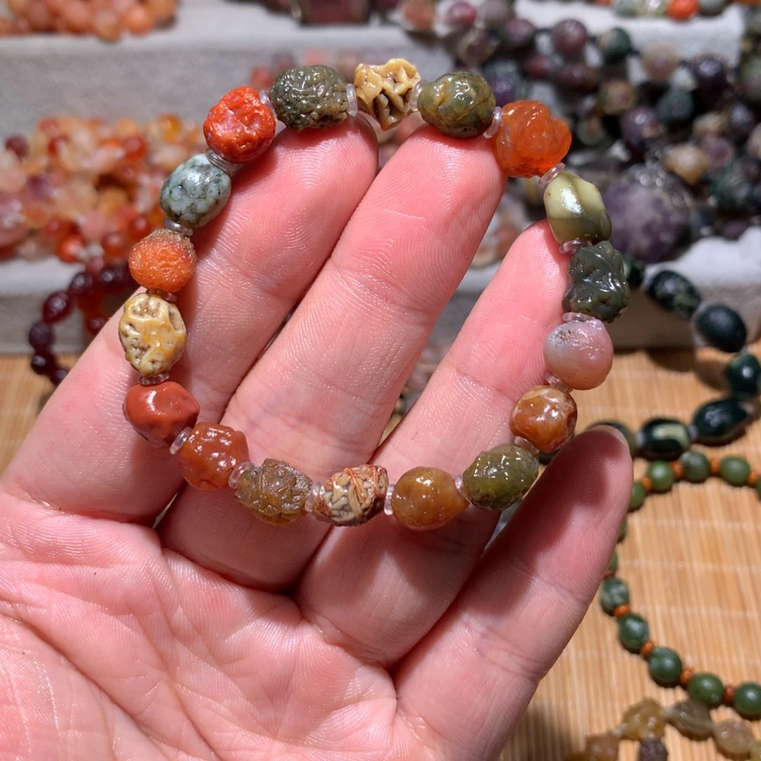 玛瑙/玉髓车挂未镶嵌