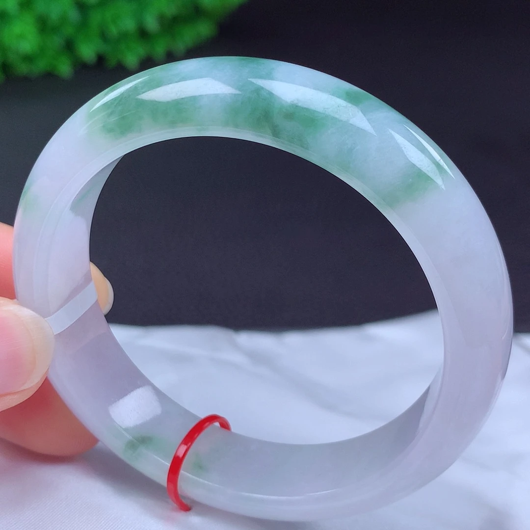 翡翠未镶嵌手镯57圈431807