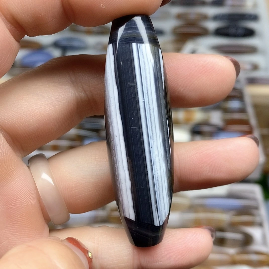 玛瑙/玉髓吊坠(不含链)未镶嵌风***后