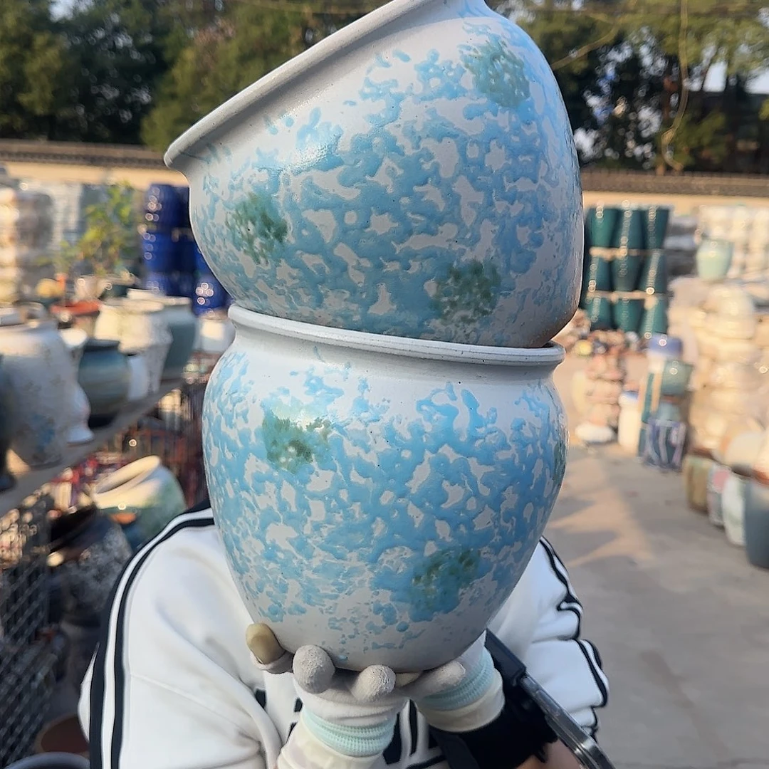 茶壶紫砂王嫂花盆1115-150高20口20
