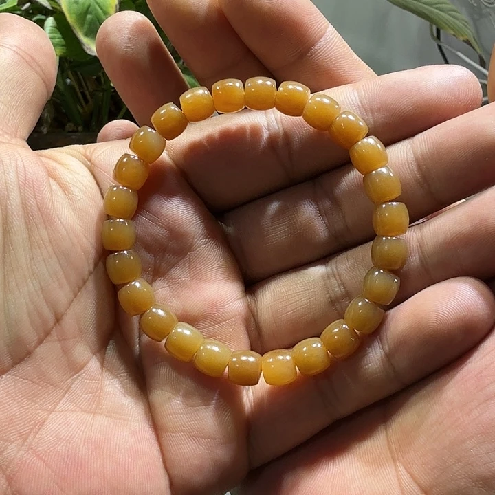 未镶嵌手链和田玉（糖玉）