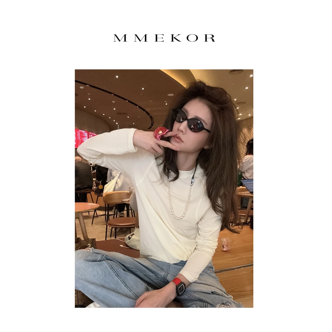 MMEKOR“游园衫”T恤 2025新款活力常青藤百搭休闲上衣 89237