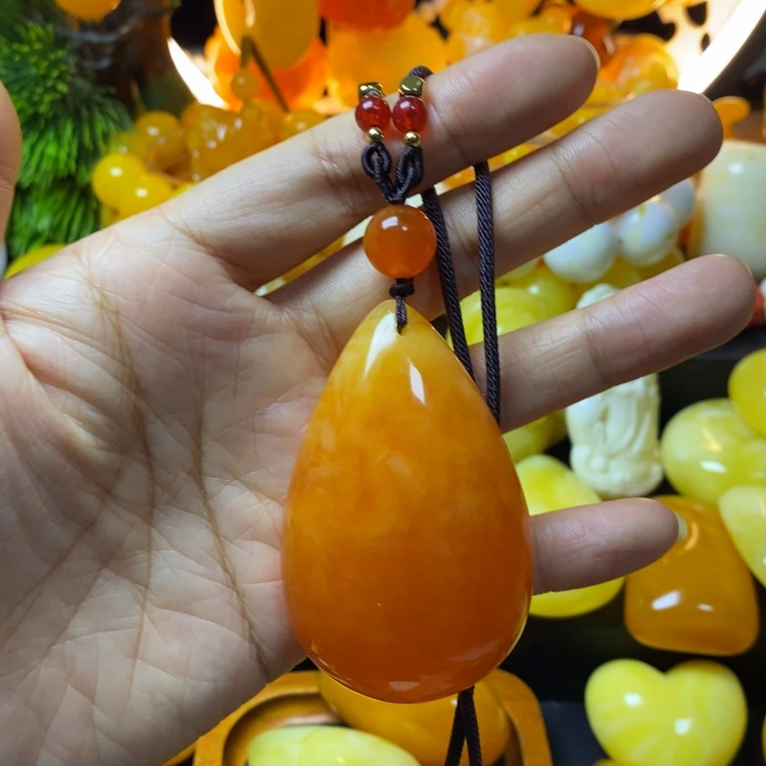 红***参无非金属全品无暇蜜糖红精品水滴