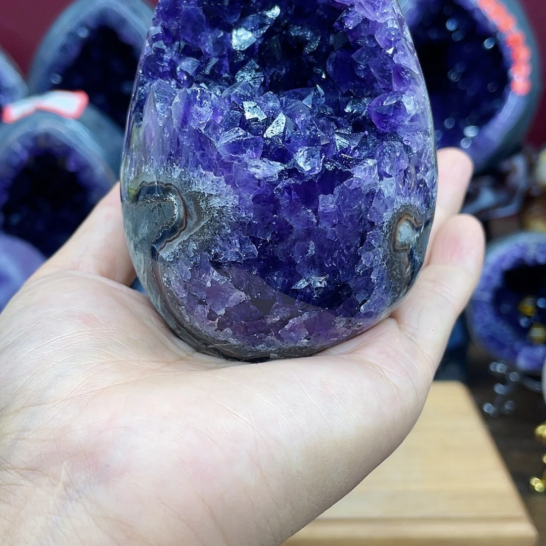 未镶嵌大型摆件（非配饰）紫晶