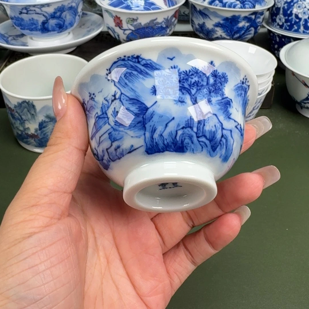 景德镇纯手工手绘茶器蒙蒙