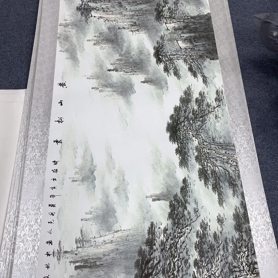国画作品小姐姐放漏…