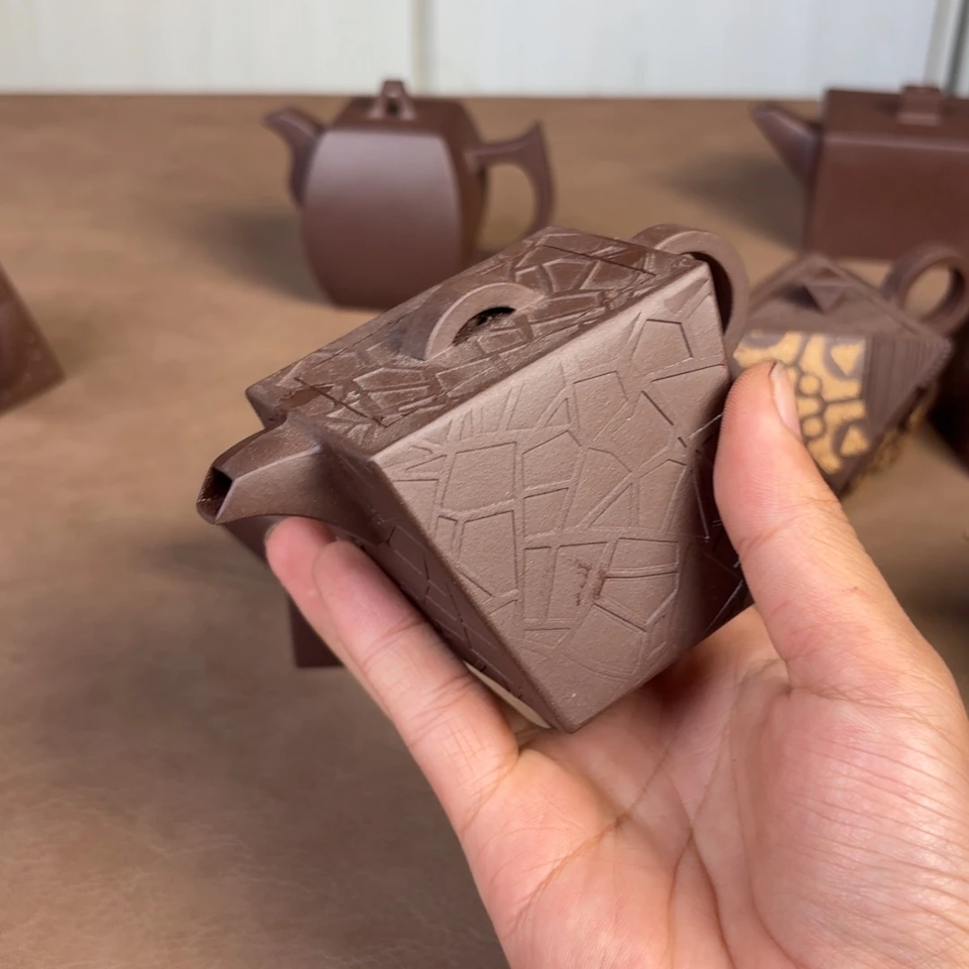 不***?全手工140网状款紫泥汉瓦