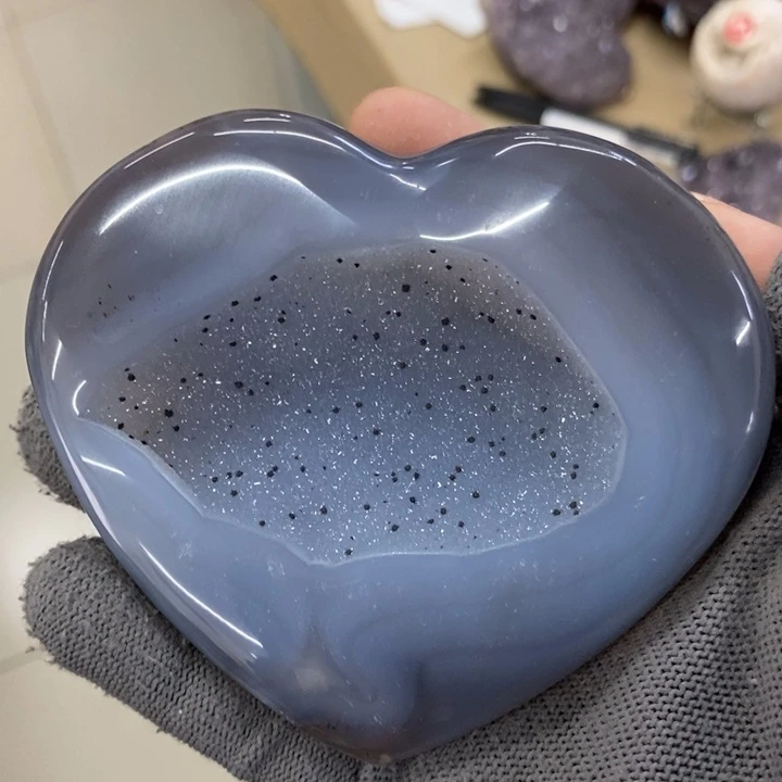 珠宝半成品未镶嵌紫晶