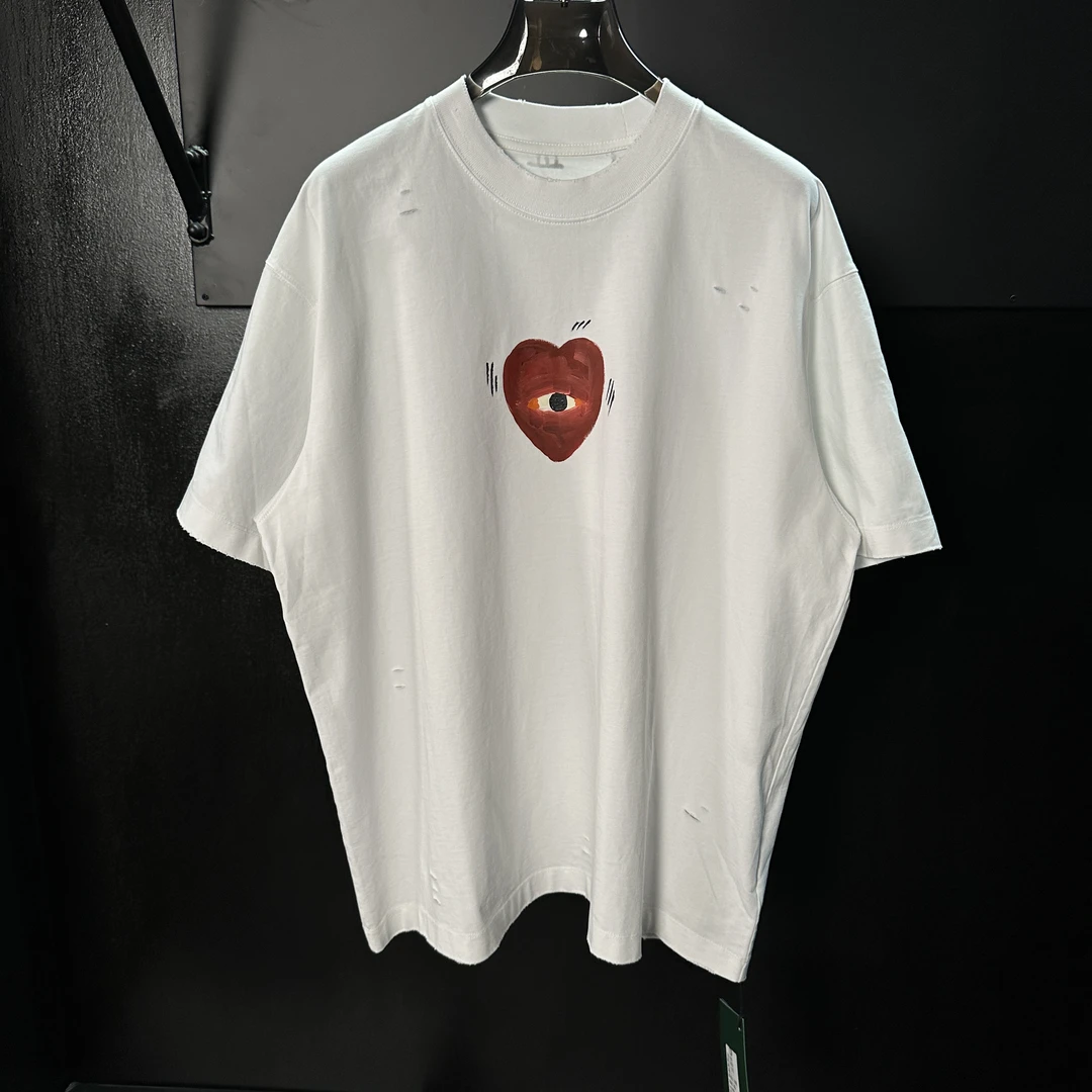 孤品专享穿心剑动漫宽松做旧圆领百搭短袖T恤潮