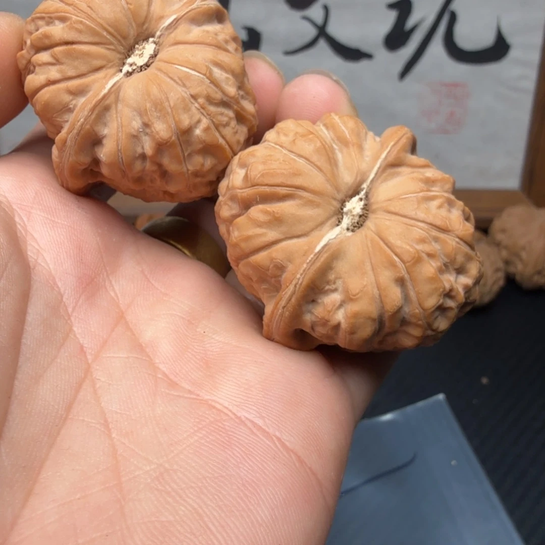 安***吉吊坠文玩核桃42南瓜墩货头