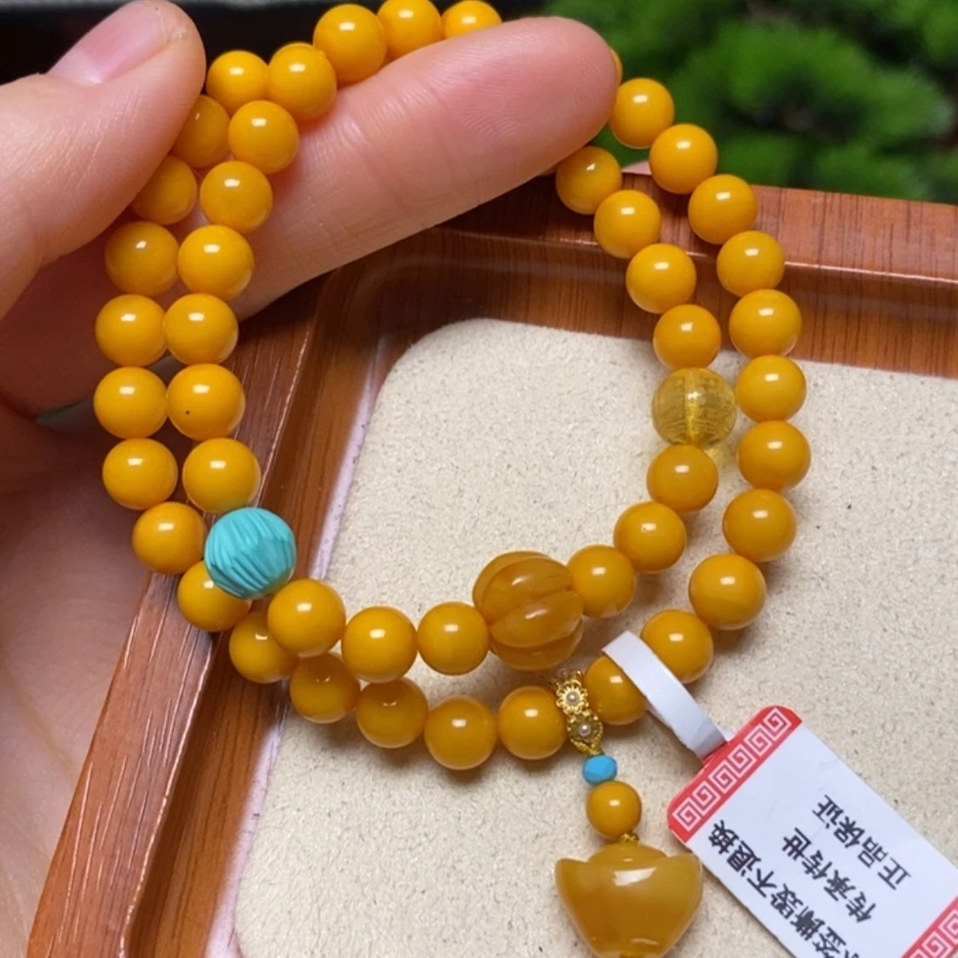 【闪购商品】手链蜜蜡未镶嵌手串
