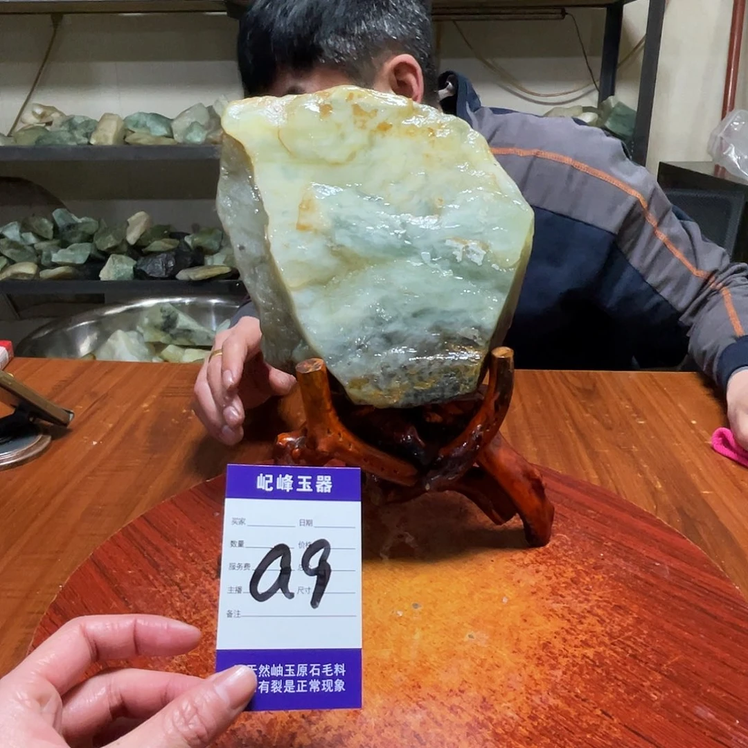 蛇纹石玉未镶嵌原石a9