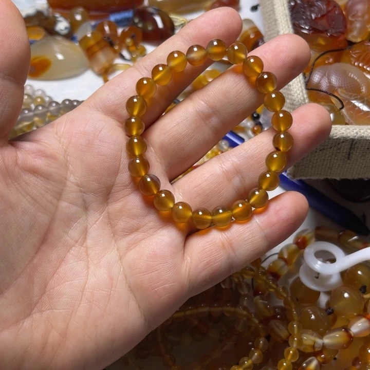 《***》玛瑙/玉髓颈饰未镶嵌001